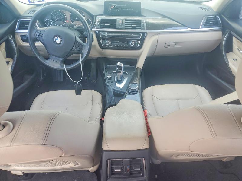 2016 BMW 3 series VIN WBA8E1G54GNT37406 COPART salvage auction — ALL OVER, Tx - Salvage Vehicle Title, sold $1,450 on 2026-07-31 (photo 8)