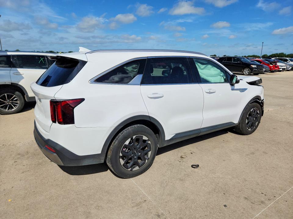 2024 Kia Sorento VIN 5XYRL4JC2RG286410 COPART salvage auction — FRONT END, TX - SALVAGE VEHICLE TITLE (P), sold $4,050 on 2026-07-23 (photo 3)