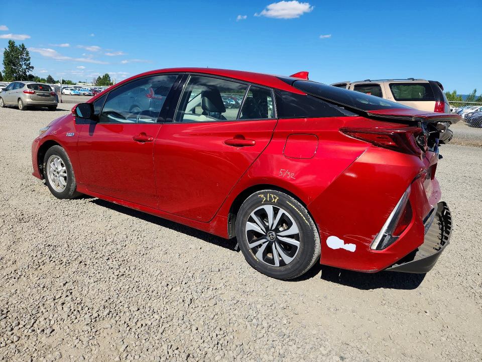 2017 Toyota Prius VIN JTDKARFP4H3030286 COPART salvage auction — REAR END, OR - SALVAGE TITLE CERTIFICATE, sold $5,300 on 2026-07-28 (photo 2)