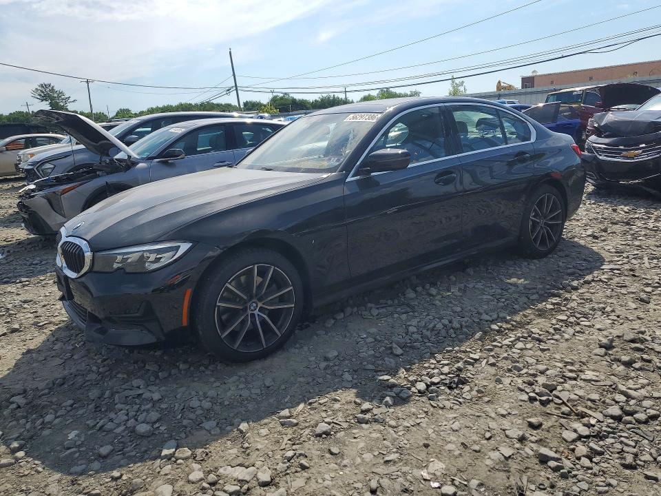 2019 BMW 3er VIN WBA5R7C55KFH32104 COPART salvage auction — FRONT END, Nj - Cert Of Title-Salvage, sold $14,100 on 2026-07-27 (photo 1)