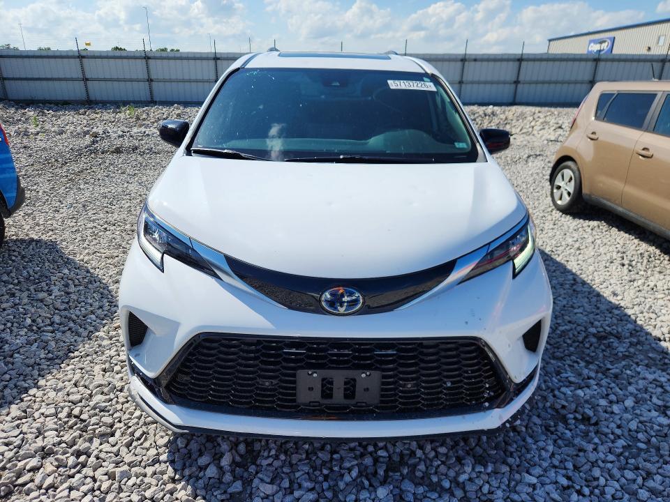 2022 Toyota VIN 5TDXSKFC2NS070206 COPART salvage auction — HAIL, MO - SALVAGE CERTIFICATE OF TITLE, sold $10,100 on 2026-07-29 (photo 5)