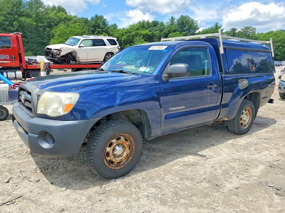 2005 Toyota Tacoma VIN 5TENX22N35Z122218 COPART salvage auction — MINOR DENT/SCRATCHES, Ma - Certificate Of Title, sold $1,300 on 2026-07-09 (photo 1)