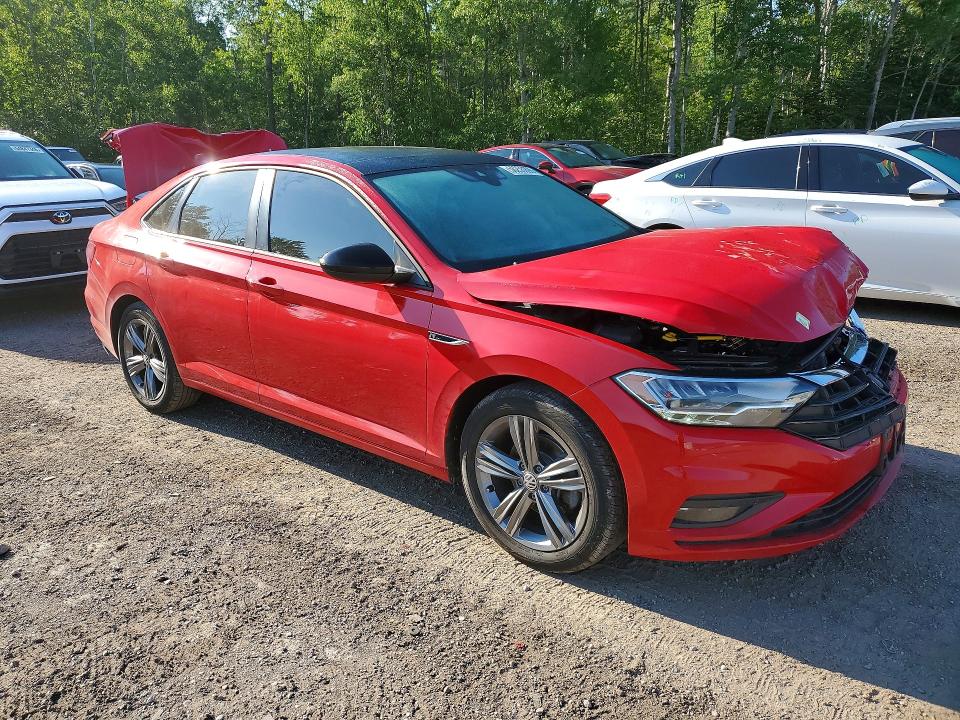2021 Volkswagen Jetta VIN 3VWE57BU0MM073756 COPART salvage auction — REAR END, On - Permit Salvage, sold $2,150 on 2026-07-09 (photo 4)