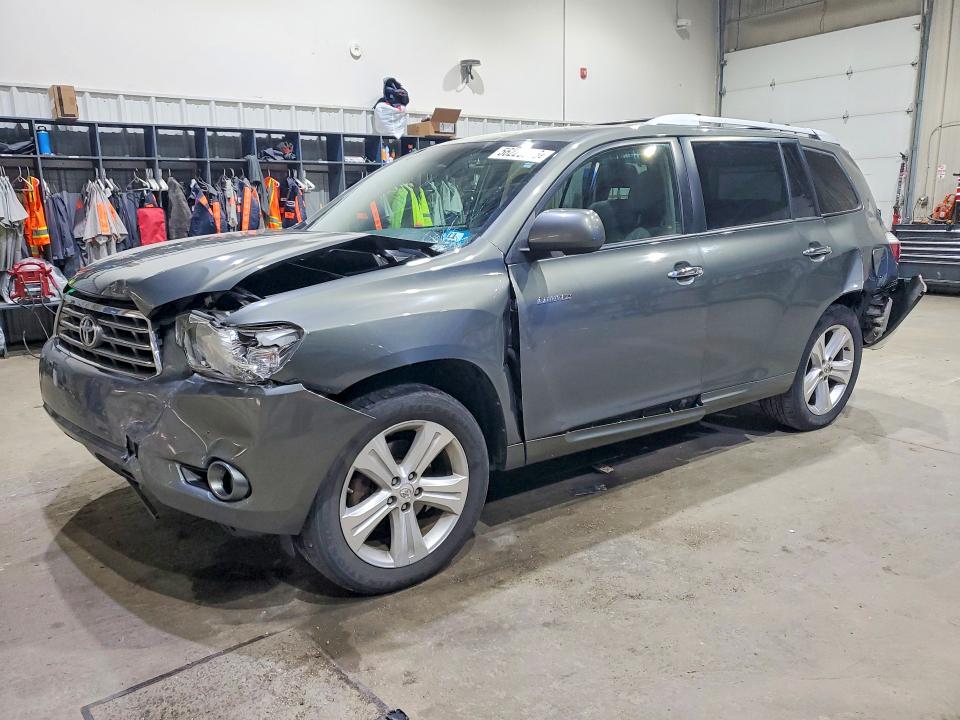 2009 Toyota Highlander VIN JTEES42A692143206 COPART salvage auction — FRONT END, Nh - Cert Of Title-Salvage, sold $150 on 2026-07-30 (photo 1)