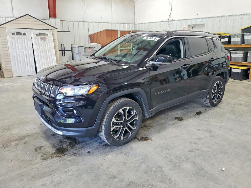 2022 Jeep Compass VIN 3C4NJDCB5NT152017 COPART salvage auction — SIDE, Ny - Mv-907A Salvage Certificate, sold $6,100 on 2026-07-21 (photo 1)