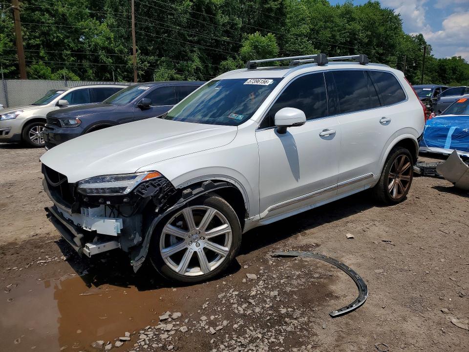 2016 Volvo Xc90 VIN YV4A22PL0G1034287 COPART salvage auction — FRONT END, Pa - Certificate Of Salvage, sold $5,600 on 2026-08-17 (photo 1)