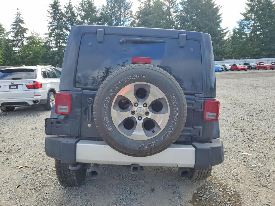 2013 Jeep VIN 1C4BJWEG6DL635601 COPART salvage auction — SIDE, WA - BILL OF SALE, sold $3,350 on 2026-07-17 (photo 6)