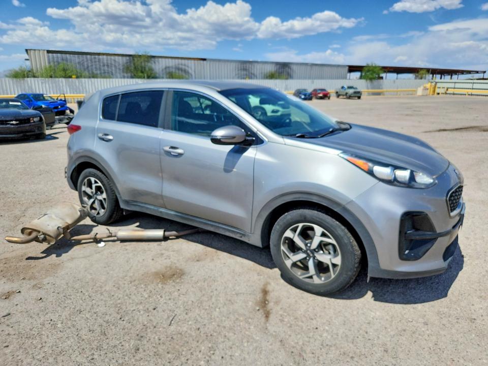 2020 Kia Sportage VIN KNDPM3AC1L7824243 COPART salvage auction — REAR END, Az - Cert Of Title - Salvage, sold $3,550 on 2026-07-10 (photo 4)