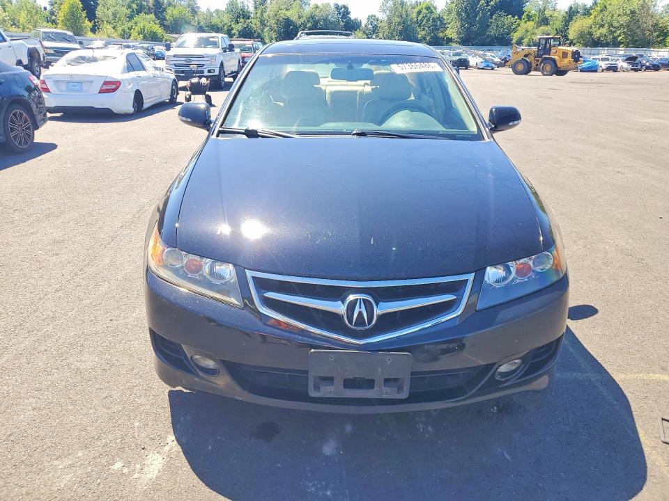 2008 Acura Tsx VIN JH4CL96898C005096 COPART salvage auction — REAR END, Or - Salvage Title Certificate, sold $850 on 2026-07-22 (photo 5)
