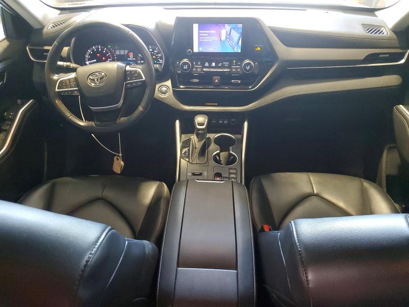 2023 Toyota Highlander VIN 5TDKDRAH6PS035705 COPART salvage auction — SIDE, Pa - Certificate Of Salvage, sold $13,200 on 2026-07-15 (photo 8)