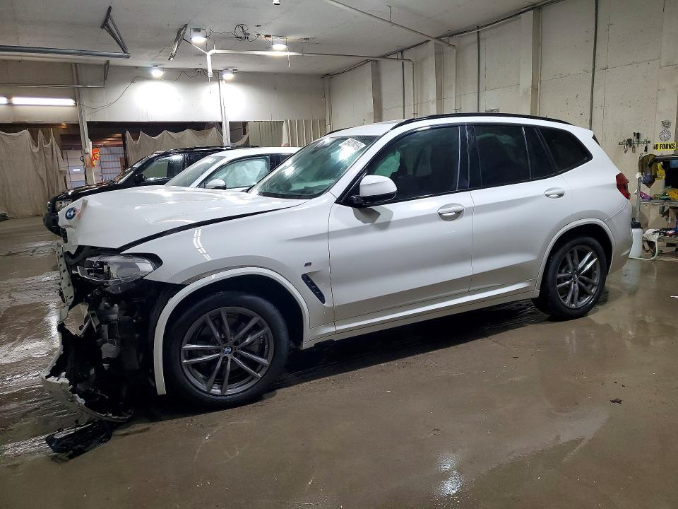 2019 BMW X3 VIN 5UXTR9C55KLP82228 COPART salvage auction — FRONT END, Tn - Salvage Certificate, sold $6,900 on 2026-07-30 (photo 1)