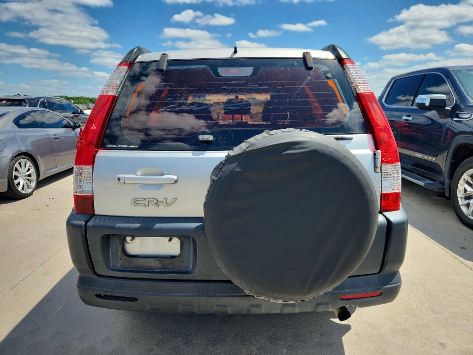 2006 Honda Cr-v VIN SHSRD78576U437243 COPART salvage auction — NORMAL WEAR, Tx - Certificate Of Title, sold $1,250 on 2026-07-09 (photo 6)