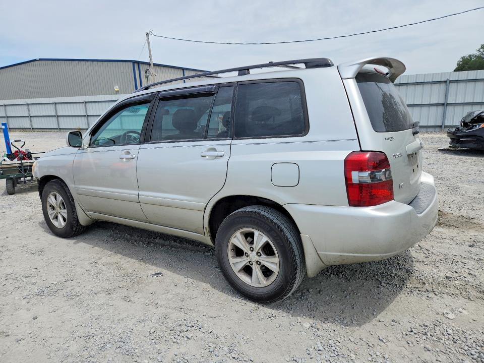 2006 Toyota Highlander VIN JTEGP21A160121248 COPART salvage auction — FRONT END, Nc - Salvage Certificate Of Title, sold $450 on 2026-07-29 (photo 2)