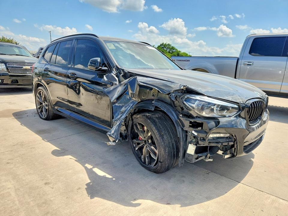 2021 BMW X3 VIN 5UXTY9C01M9F21561 COPART salvage auction — FRONT END, Tx - Certificate Of Title (P), sold $16,500 on 2026-07-30 (photo 4)