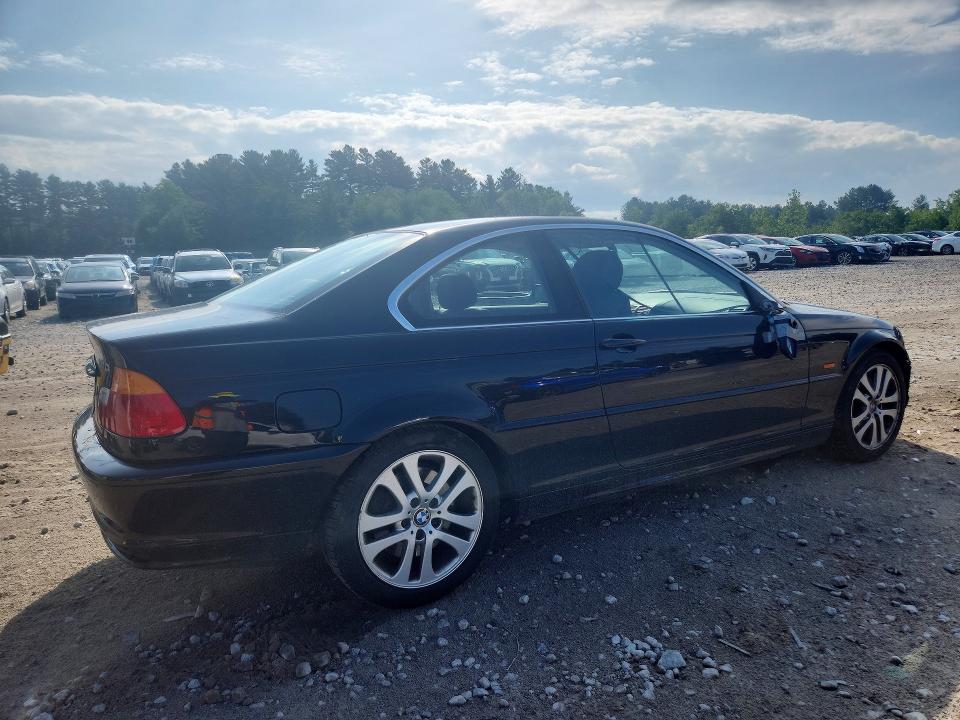 2001 BMW 3 series VIN WBABN53411JU21840 COPART salvage auction — FRONT END, MA - CERT OF TITLE-RECONSTRCTD COLL, sold $1,200 on 2026-07-09 (photo 3)