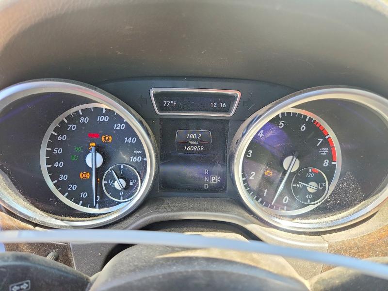 2015 Mercedes-benz M-klasse VIN 4JGDA5HB3FA495892 COPART salvage auction — MINOR DENT/SCRATCHES, Co - Dis/Dlr/Exp Only Clean Title, sold $3,800 on 2026-07-22 (photo 9)