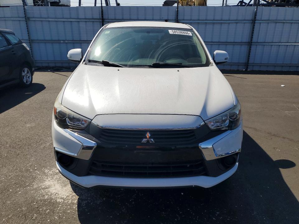 2017 Mitsubishi Outlander sport VIN JA4AP3AU6HZ013002 COPART salvage auction — SIDE, Ca - Salvage Certificate, sold $2,050 on 2026-07-08 (photo 5)
