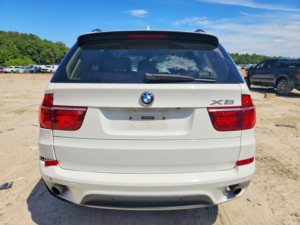 2012 BMW X5 VIN 5UXZV4C52CL764067 COPART salvage auction — REAR END, Md - Cert Of Salvage > 75% Damage, sold $1,300 on 2026-07-28 (photo 6)