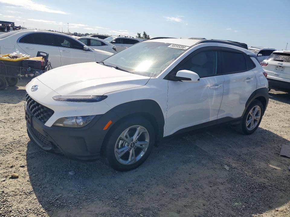 2023 Hyundai Kona VIN KM8K62ABXPU980550 COPART salvage auction — MINOR DENT/SCRATCHES, Ca - Salvage Certificate, sold $5,900 on 2026-07-09 (photo 1)