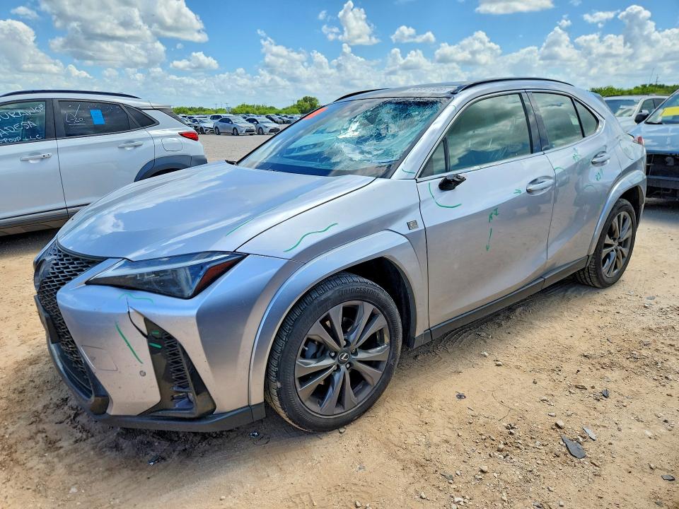 2024 Lexus Ux VIN JTHB6JBH1R2164003 COPART salvage auction — FRONT END, Tx - Salvage Vehicle Title, sold $4,050 on 2026-07-23 (photo 1)