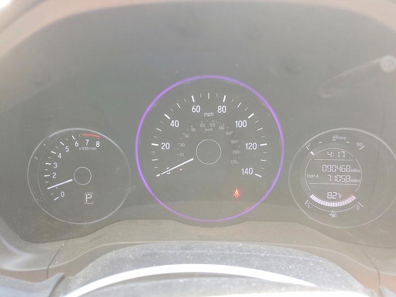 2019 Honda Hr-v VIN 3CZRU5H33KM722807 COPART salvage auction — SIDE, Ca - Salvage Certificate, sold $5,600 on 2026-07-09 (photo 9)