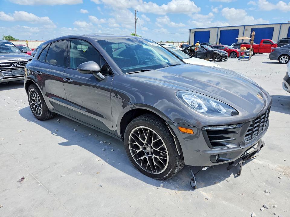 2015 Porsche Macan VIN WP1AB2A58FLB68012 COPART salvage auction — FRONT END, Tx - Salvage Vehicle Title, sold $6,200 on 2026-07-10 (photo 4)