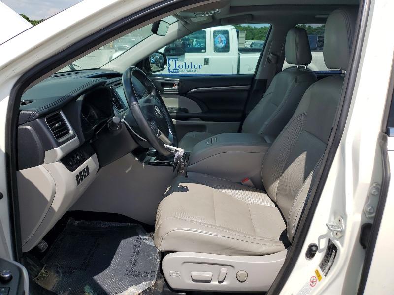2018 Toyota Highlander VIN 5TDDZRFH7JS896191 COPART salvage auction — REAR END, Fl - Cert Of Title Slvg Rebuildable, sold $8,500 on 2026-07-28 (photo 7)