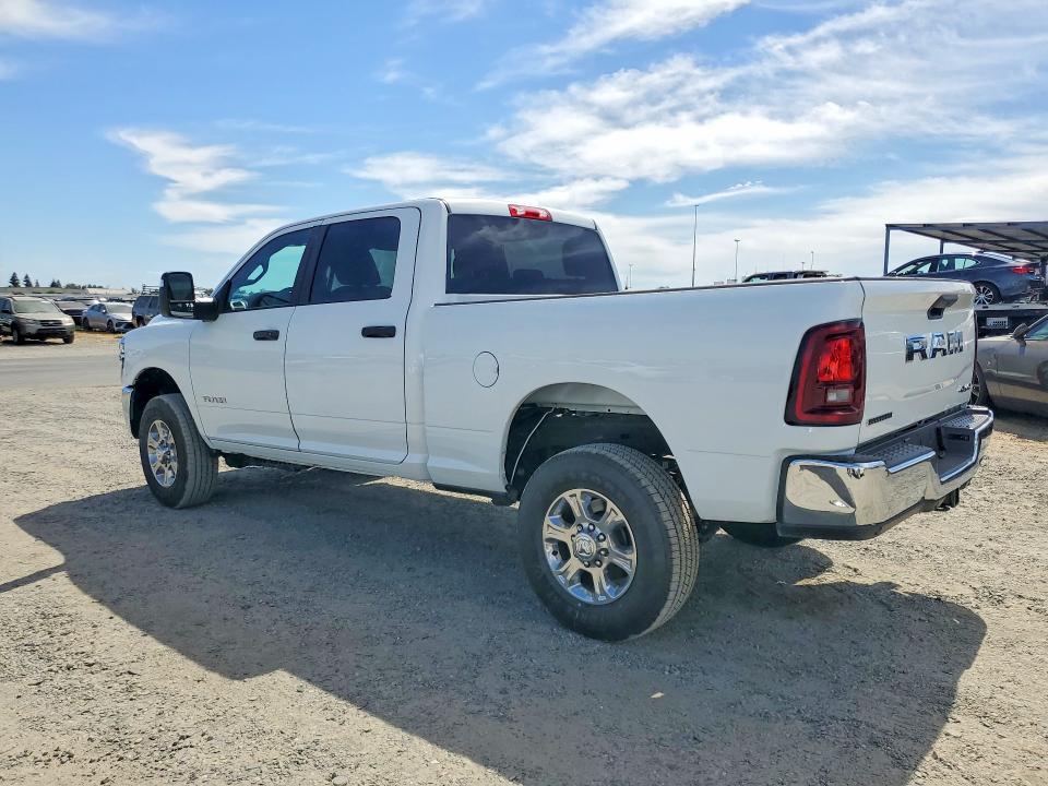 2026 Ram 2500 VIN 3C6UR5DJ4TG197107 COPART salvage auction — DAMAGE HISTORY, Ca - Dis/Dlr/Exp Only Clean Title (P), sold $11,300 on 2026-07-21 (photo 2)