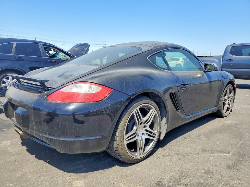 2007 Porsche Cayman VIN WP0AA29887U761979 COPART salvage auction — MECHANICAL, Ca - Dis/Dlr/Exp Only Clean Title, sold $4,450 on 2026-07-06 (photo 3)