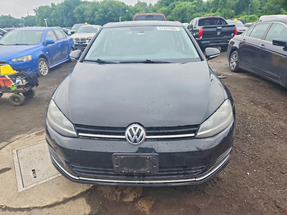 2015 Volkswagen VIN 3VW217AU1FM005436 COPART salvage auction — SIDE, CT - CERT OF TITLE-SALVAGE, sold $1,350 on 2026-07-02 (photo 5)