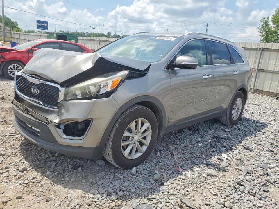 2017 Kia Sorento VIN 5XYPG4A32HG273943 COPART salvage auction — FRONT END, Al - Cert Of Title-Salvage Title, sold $1,150 on 2026-07-14 (photo 1)