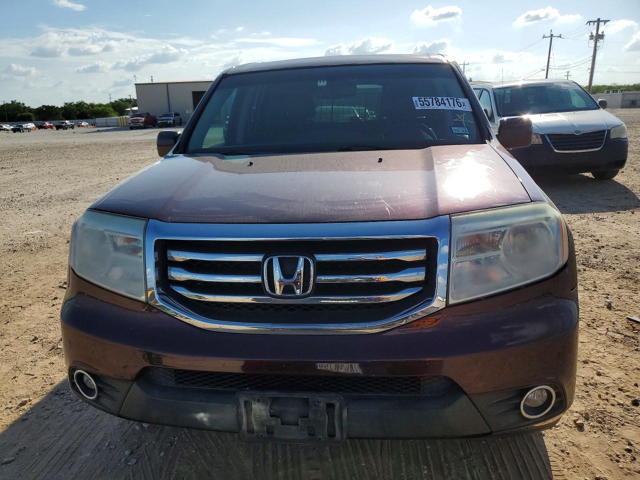 2012 Honda Pilot VIN 5FNYF3H53CB018369 COPART salvage auction — Mechanical, TX - CERTIFICATE OF TITLE, sold $550 on 2026-07-08 (photo 5)