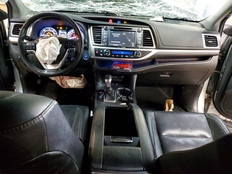 2019 Toyota Highlander hybrid VIN 5TDDGRFH3KS069814 COPART salvage auction — FRONT END, ON - PERMIT SALVAGE, sold $4,800 on 2026-07-14 (photo 8)