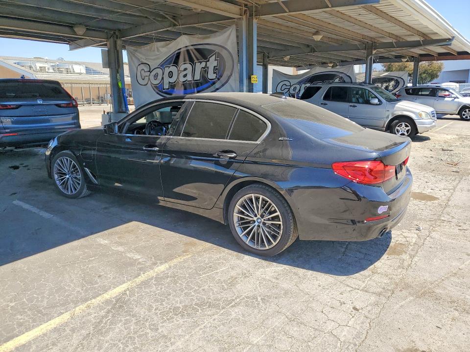 2018 BMW 5er VIN WBAJA9C54JB250406 COPART salvage auction — FRONT END, Ca - Salvage Certificate, sold $7,700 on 2026-07-09 (photo 2)