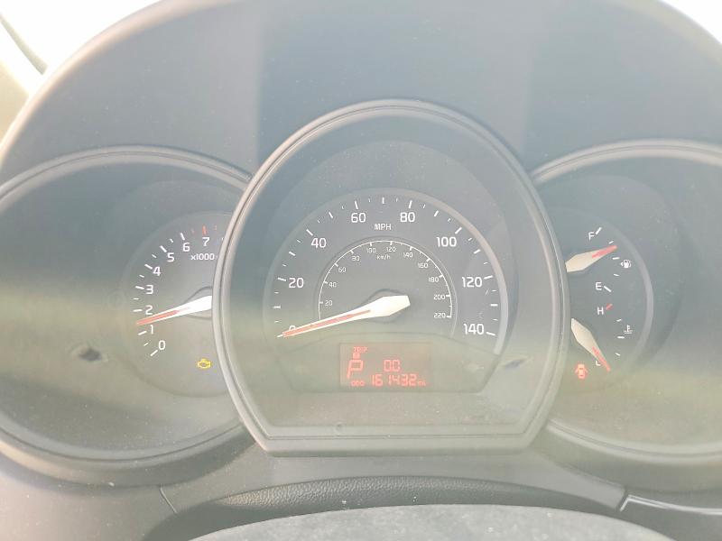 2016 Kia Rio VIN KNADM4A32G6597453 COPART salvage auction — HAIL, Mo - Salvage Certificate Of Title, sold $1,200 on 2026-07-20 (photo 9)