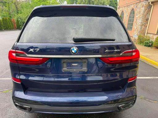 2022 BMW X7 VIN 5UXCW2C04N9M02866 COPART salvage auction — MINOR DENT/SCRATCHES, Ms - Certificate Of Title (P), sold $31,000 on 2026-07-27 (photo 6)