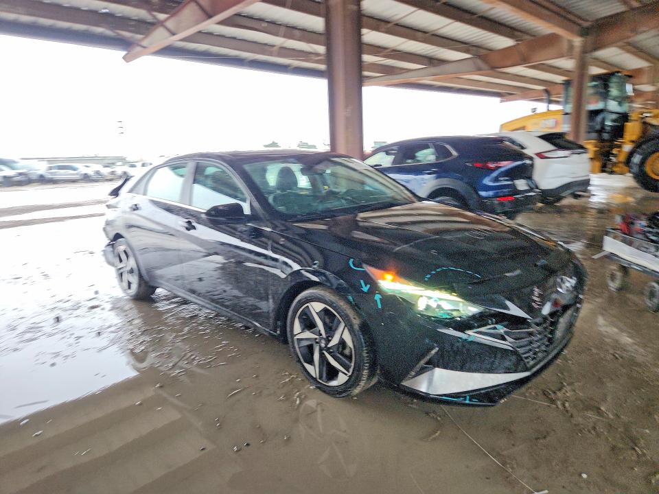 2021 Hyundai Elantra VIN KMHLP4AGXMU118403 COPART salvage auction — REAR END, Tx - Salvage Vehicle Title, sold $2,050 on 2026-07-31 (photo 4)