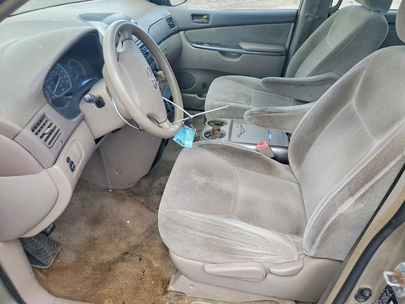2007 Toyota Sienna VIN 5TDZK23C17S077096 COPART salvage auction — REAR END, Mi - Certificate Of Title, sold $500 on 2026-07-31 (photo 7)
