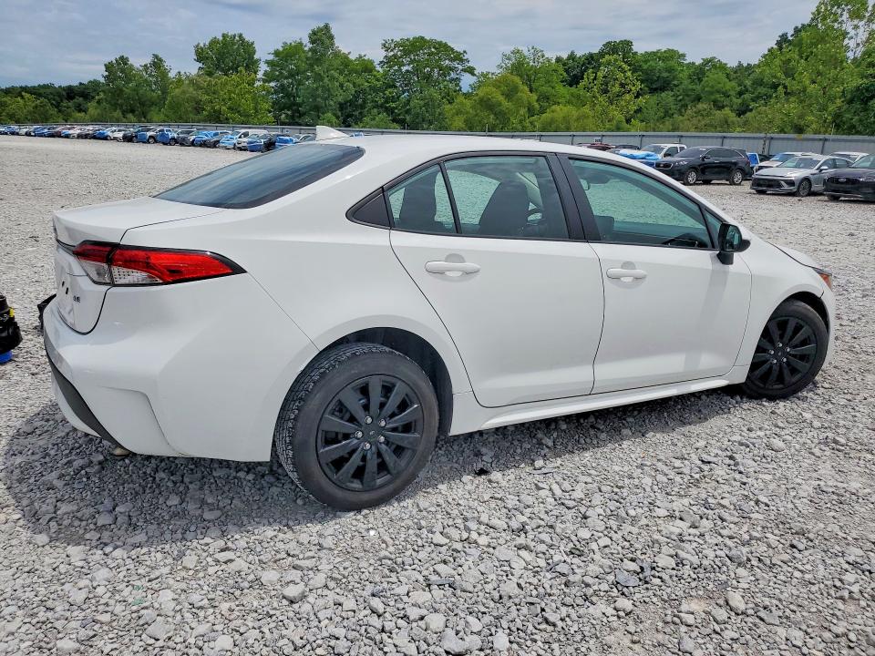 2022 Toyota Corolla VIN 5YFEPMAE1NP298588 COPART salvage auction — FRONT END, Ky - Cert Of Title-Salvage, sold $3,850 on 2026-07-31 (photo 3)