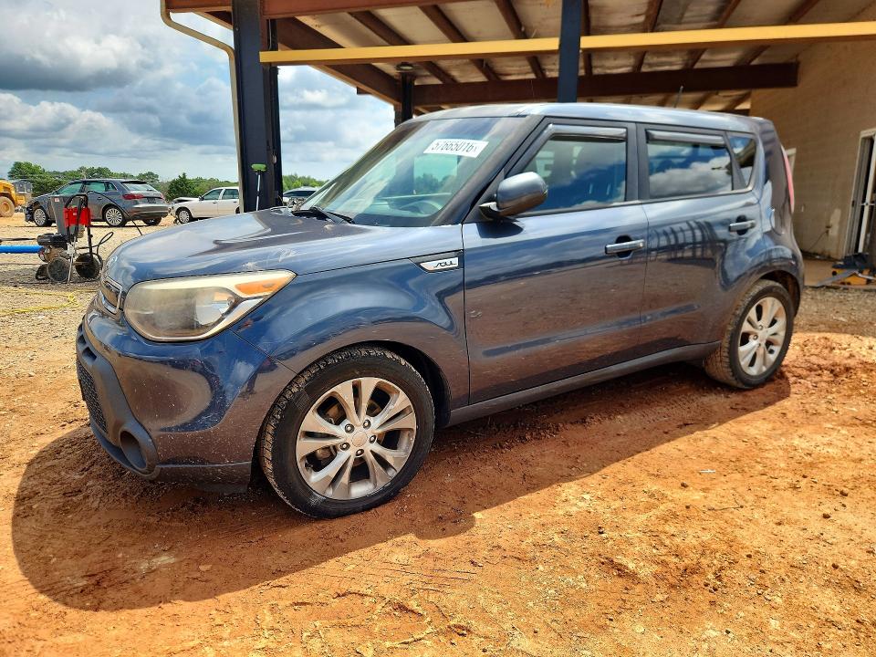 2015 Kia Soul VIN KNDJP3A50F7165879 COPART salvage auction — MINOR DENT/SCRATCHES, Al - Cert Of Title-Salvage Title, sold $1,100 on 2026-07-22 (photo 1)
