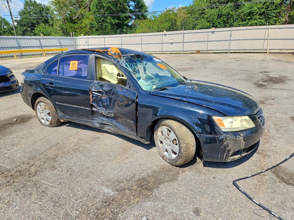 2009 Hyundai Sonata VIN 5NPET46C89H410499 COPART salvage auction — ROLLOVER, Al - Cert Of Title-Salvage Title, sold $225 on 2026-07-13 (photo 4)
