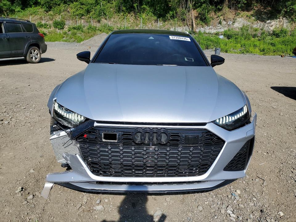 2021 Audi S7 VIN WUAPCBF24MN901264 COPART salvage auction — FRONT END, Ny - Mv-907A Salvage Certificate, sold $30,000 on 2026-07-16 (photo 5)