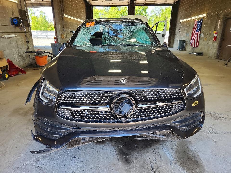 2021 Mercedes-benz Glc VIN W1N0G8EB5MV302650 COPART salvage auction — FRONT END, On - Permit Irrepairable, sold $550 on 2026-07-13 (photo 5)
