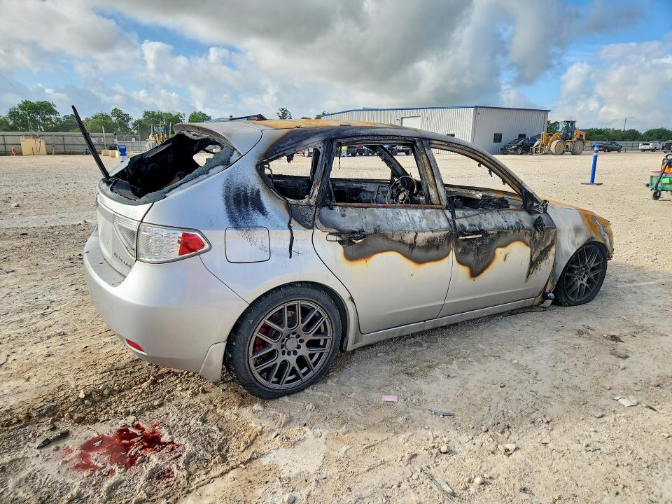 2011 Subaru Impreza VIN JF1GH6A63BH822931 COPART salvage auction — BURN, Tx - Nonrepairable Title, sold $100 on 2026-07-09 (photo 3)