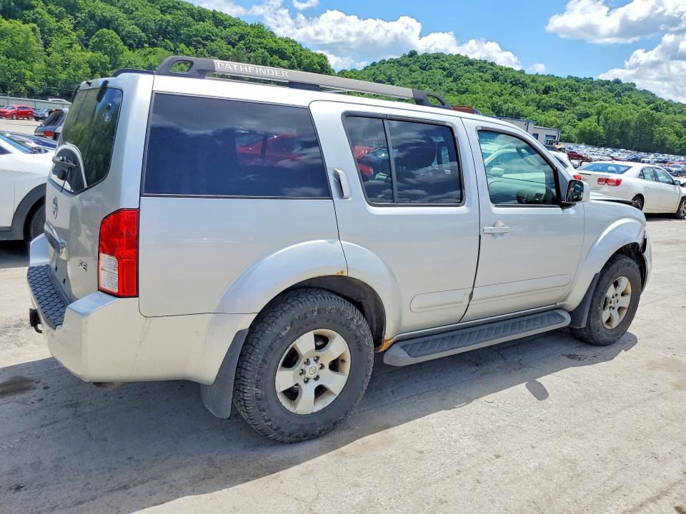 2005 Nissan Pathfinder VIN 5N1AR18W95C750636 COPART salvage auction — UNDERCARRIAGE, Pa - Certificate Of Salvage, sold $500 on 2026-07-02 (photo 3)