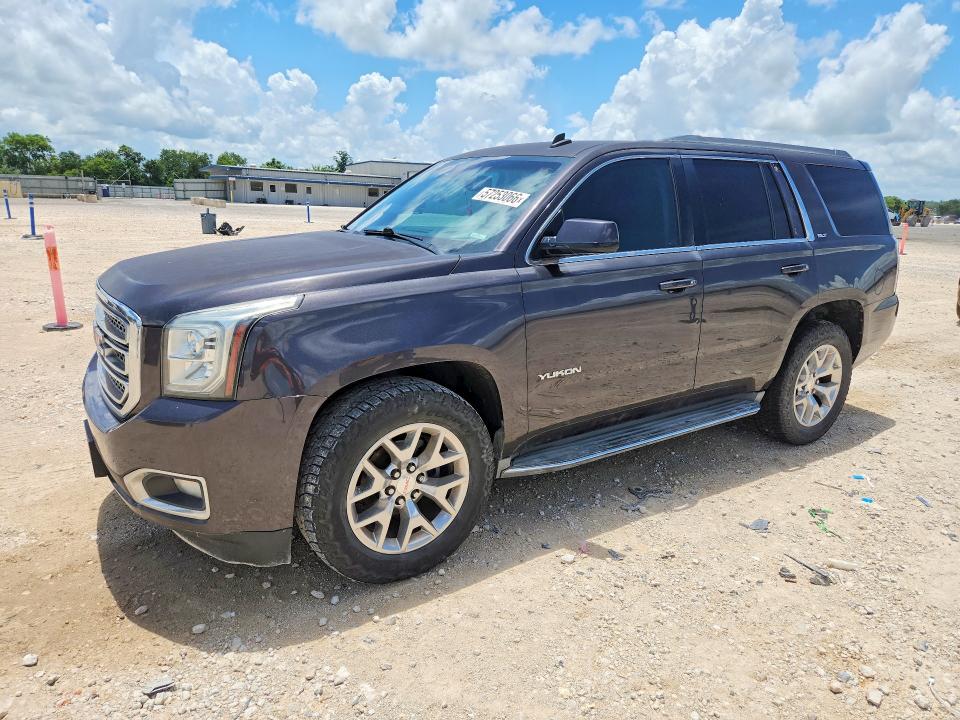 2015 Gmc Yukon VIN 1GKS1BKC6FR140703 COPART salvage auction — MECHANICAL, Tx - Certificate Of Title, sold $3,100 on 2026-07-02 (photo 1)