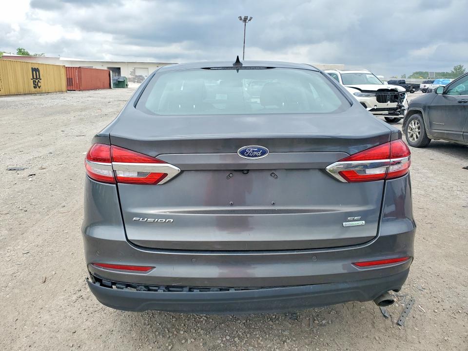 2019 Ford Fusion VIN 3FA6P0HD3KR195078 COPART salvage auction — FRONT END, Mi - Certificate Of Title, sold $975 on 2026-07-02 (photo 6)