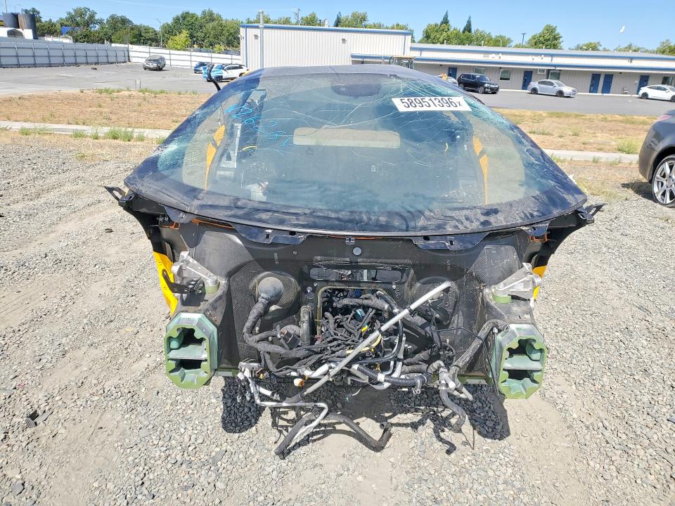 2016 Mclaren 570s VIN SBM13DAA5GW000603 COPART salvage auction — STRIPPED, Or - Salvage Title Certificate, sold $1,800 on 2026-07-03 (photo 5)