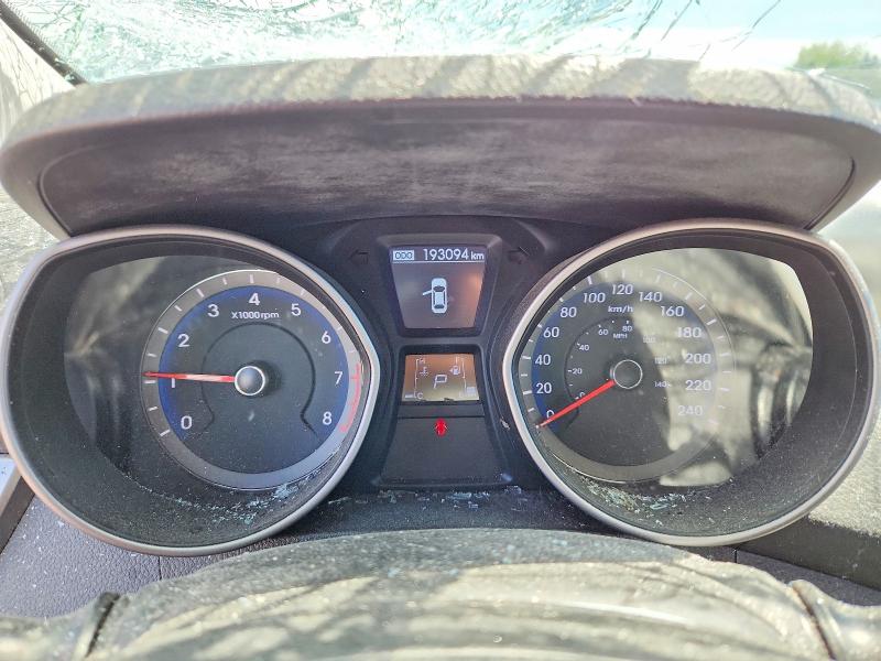 2016 Hyundai Elantra VIN KMHD25LH6GU331786 COPART salvage auction — FRONT END, On - Permit No Brand - Unfit, sold $1,050 on 2026-07-07 (photo 9)