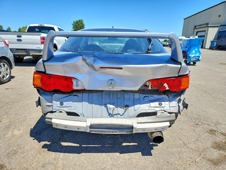 2002 Acura Rsx VIN JH4DC54802C007102 COPART salvage auction — REAR END, Or - Salvage Title Certificate, sold $125 on 2026-08-03 (photo 6)